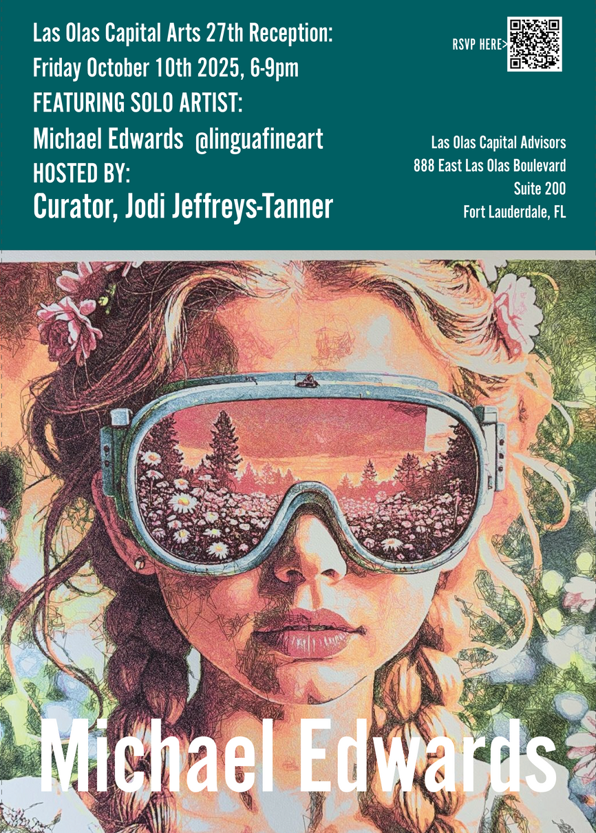 Lingua Fine Art Solo Exhibition at Las Olas Capital Arts
