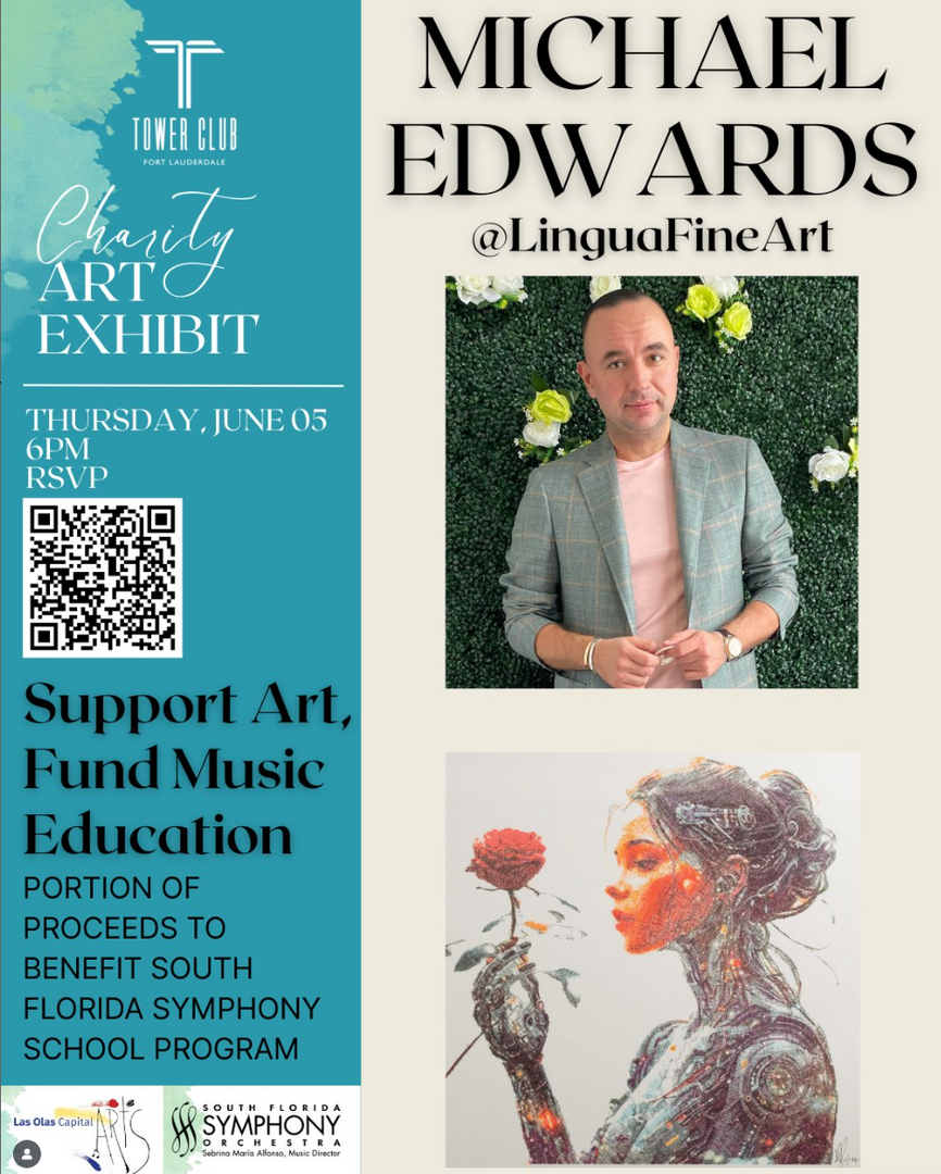 Art Elevated: Lingua Fine Art Joins Charity Exhibit in the Sky