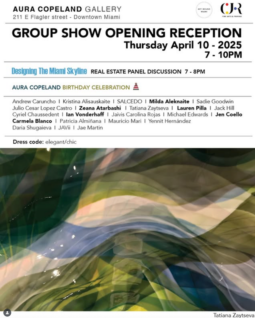 Opening Reception at Aura Copeland Gallery: A Night with Lingua Fine Art