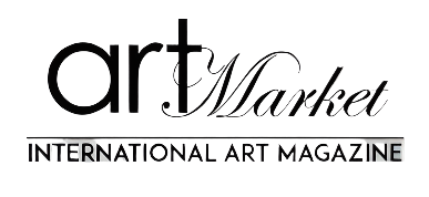 Logo of Art Market International Art Magazine on a transparent background